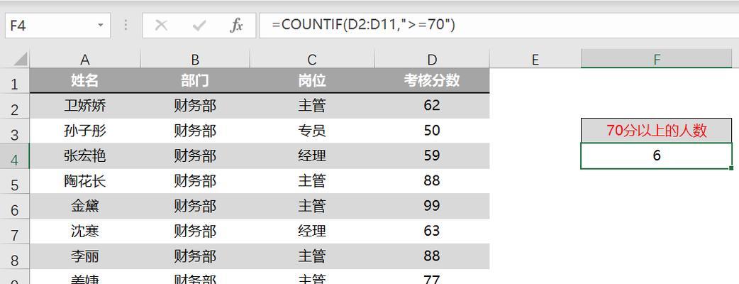 count函数的用法（count函数计算公式）