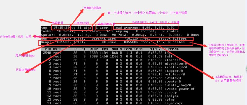 利用Linux命令行查看和管理进程（深入探索Linux下进程的相关命令行操作）