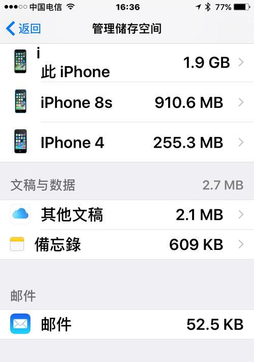 解决iPhone14提示iCloud内存不足的方法（有效清理iCloud空间）